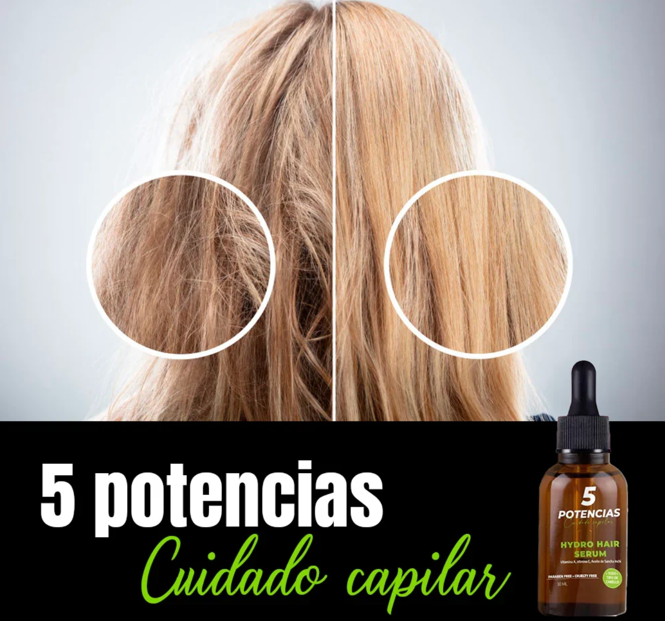 5 POTENCIAS HAYR- LA MAGIA EN TU CABELLO✅👩🏻⚕️OFERTA 2X1✅