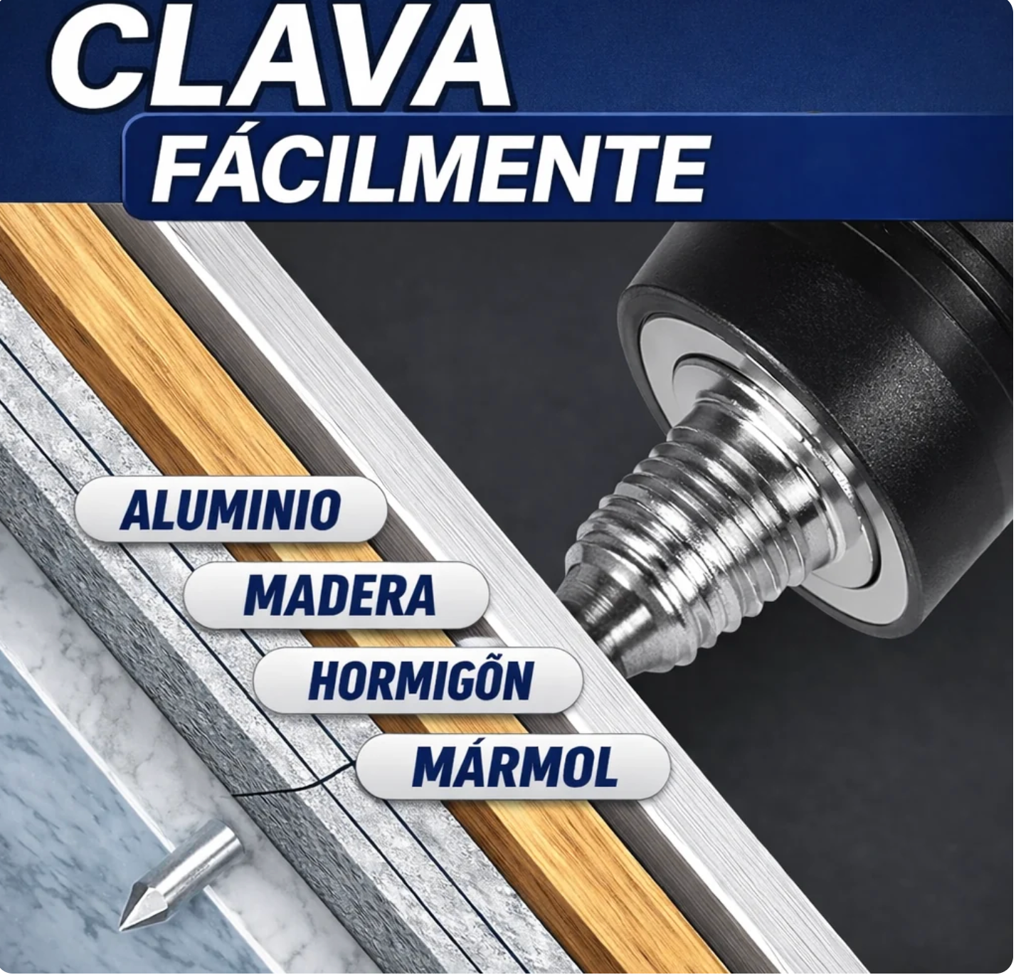 Pistola de Clavos de fijacion