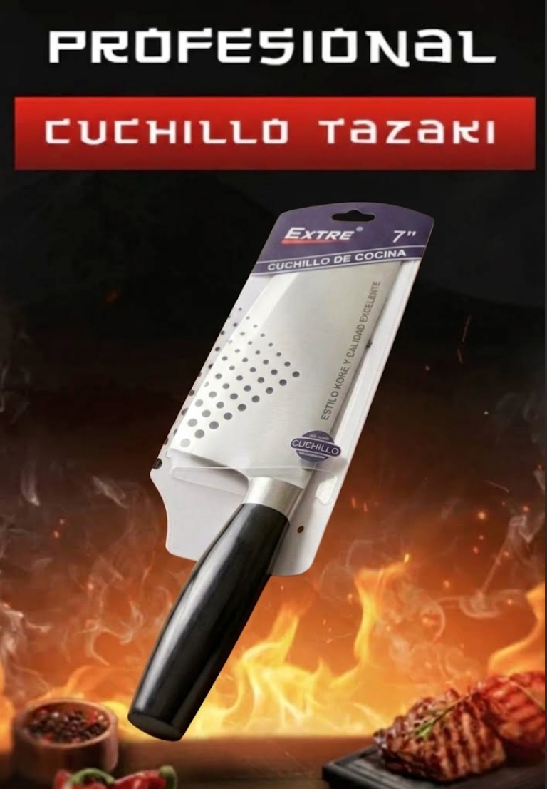 Cuchillo profesional TASAKI JAPAN OFERTA ESTE MES 🔥 PAGA EN CASA 🏠