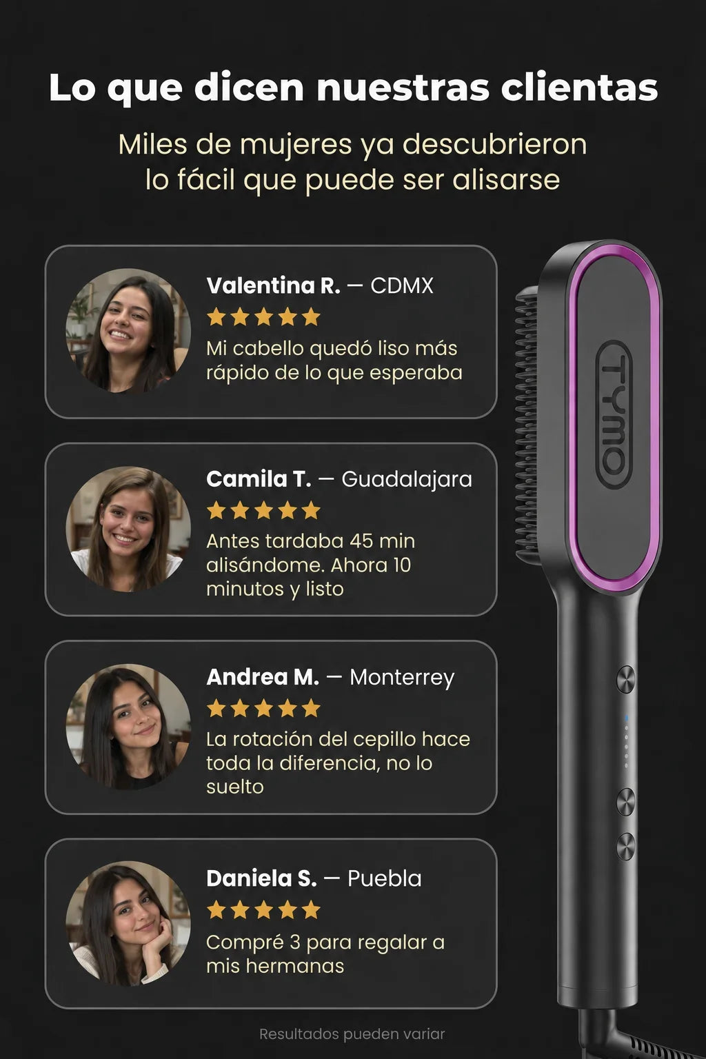 Lissia™ – Cepillo Alisador