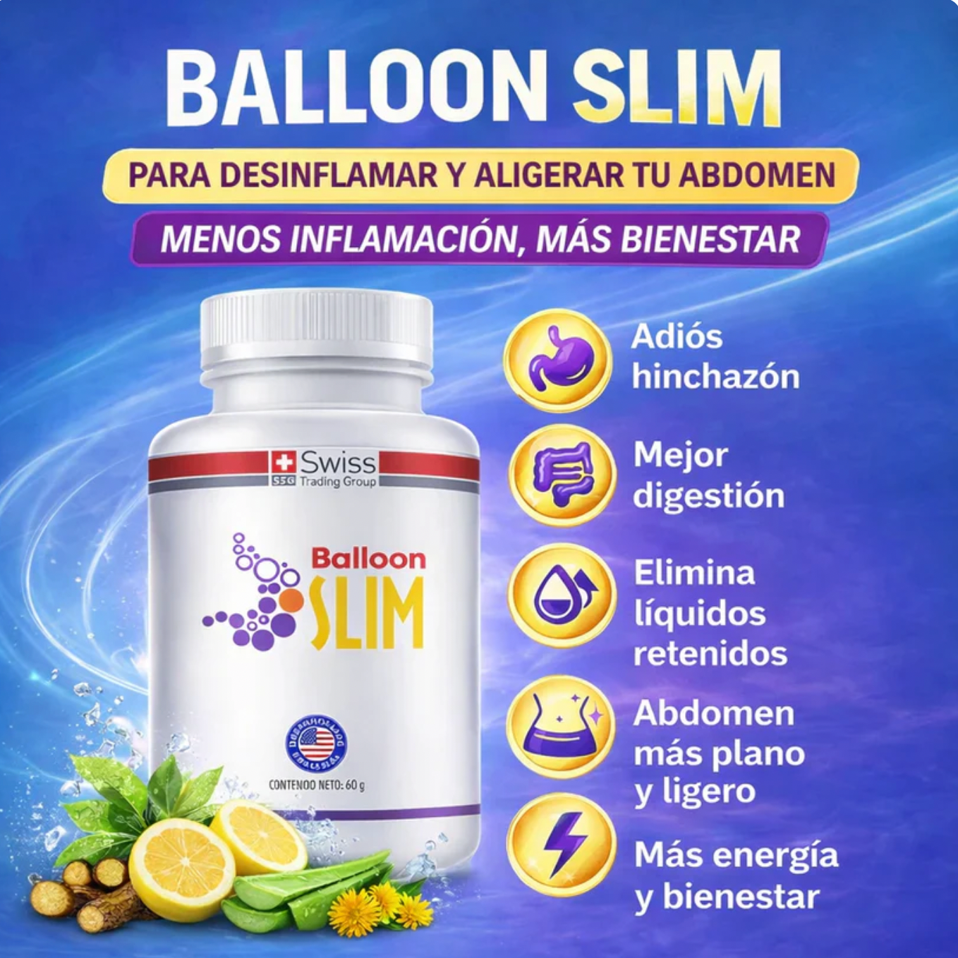 Pierde peso sin riesgos ni cirugías con Balloon SLIM™ OFERTA ESTE MES ✅