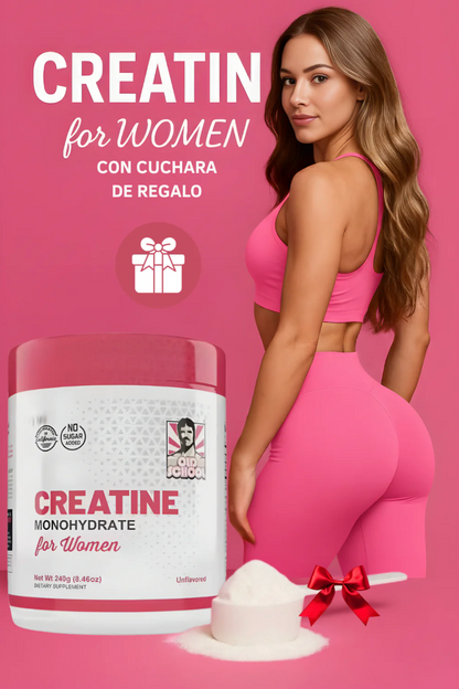 CREATINE WOMAN - GLUTEOS MAS GRANDES EN 30 DÍAS 🍑  OFERTA ESTE MES ✅