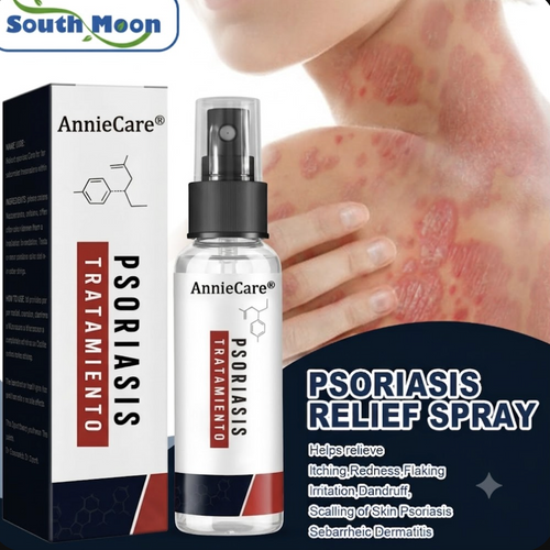 AnnieCare® Spray para el tratamiento de la psoriasis 2X1 TRATAMIENTO COMPLETO ✅