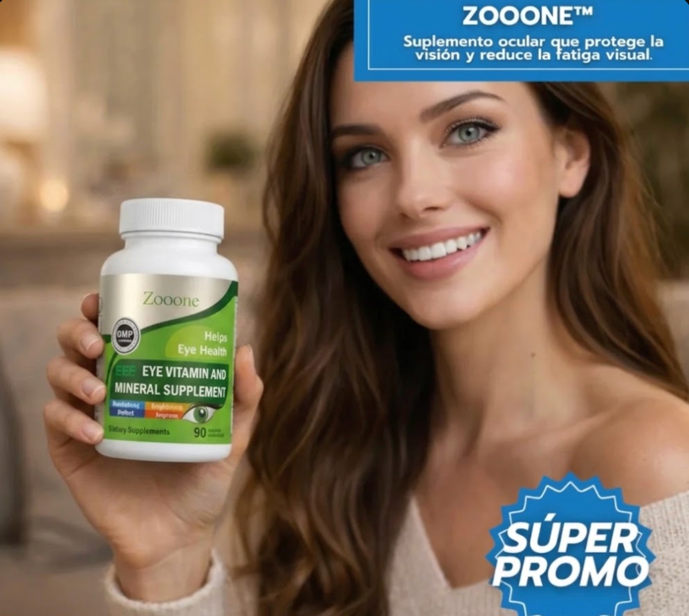 Zooone: Suplemento ocular que protege la visión y reduce la fatiga visual✅ ENVIO GRATIS A TODA SAN CRISTOBAL  ✅