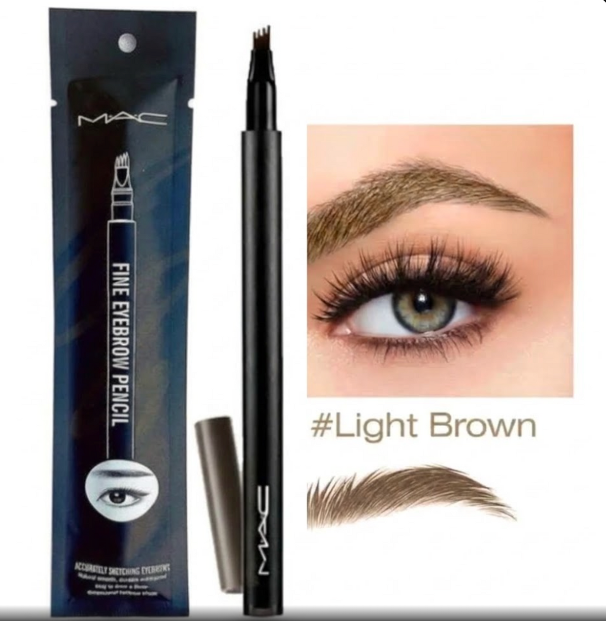 🖌️ Lápiz de cejas micro-horquilla resistente al agua – Cejas con aspecto natural🔥 OFERTA  2x1 ENVIO POR MRW A TODA VENEZUELA 🇻🇪 EL PAGO DEBE SER ANTICIPADO SI NO DESEA ASI NO HAGA SU PEDIDO GRACIAS ✅