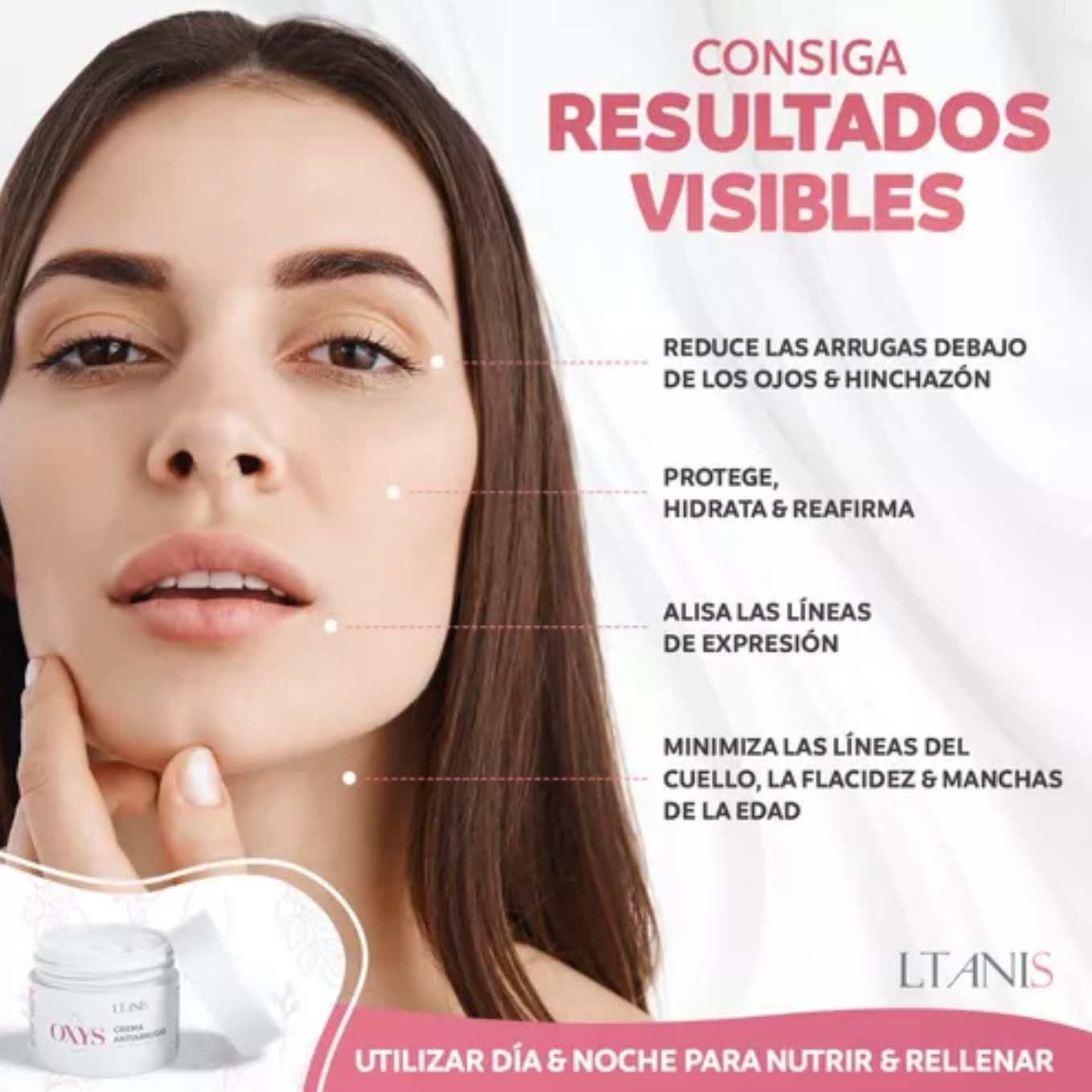 OFERTA ESPECIAL 2X1 50% OFF Crema Antiarrugas Oxy: Resultados en 10 días