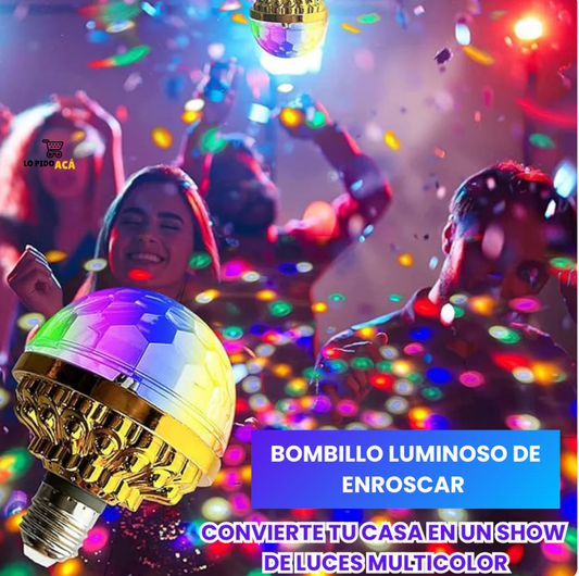 !BOMBILLO PROYECTOR, ANIMA TUS FIESTAS