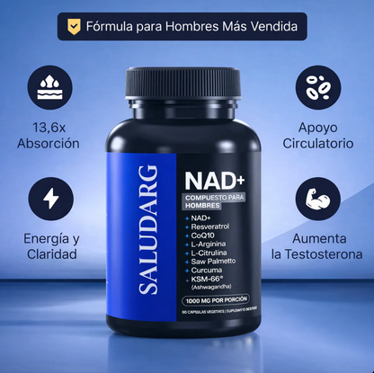 NAD + Liposomal para hombres OFERTA 2X1 ✅