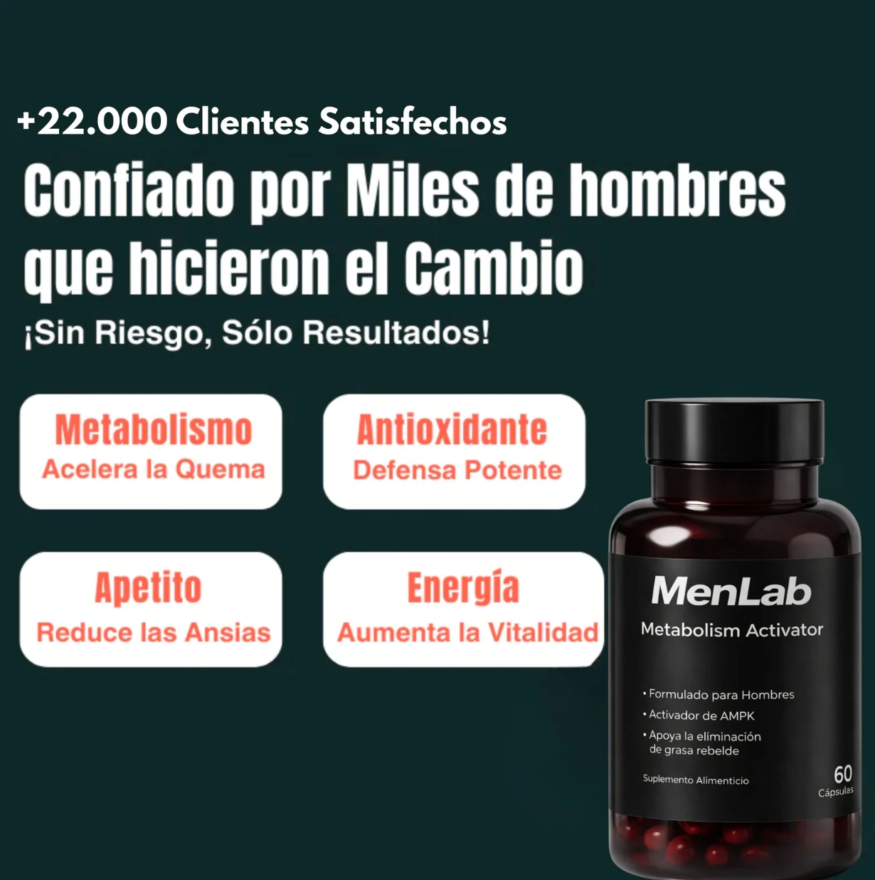 MenLab® - Recuperá un aspecto firme y masculino.