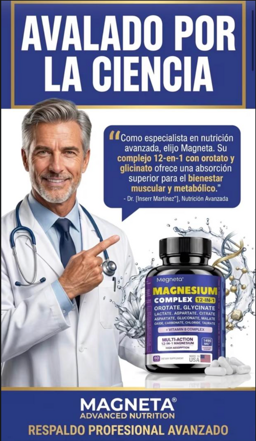 Magnesio Complejo 12 - en 1 y vitamina B - OFERTA 2X1