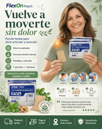 Parches FLEX ON OFERTA 2X1 ✅