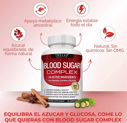 BloodSugar™ Complex l Estabiliza el azúcar en sangre