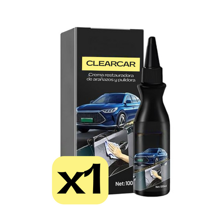 ClearCar | Crema restauradora de arañazos y pulidora
