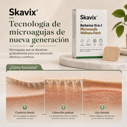 Metavelle™ – Parche Metabólico  OFERTA 2 CAJAS AL PRECIO DE 1 🔥 20 PARCHES ✅