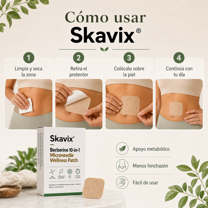 Metavelle™ – Parche Metabólico 10-en-1