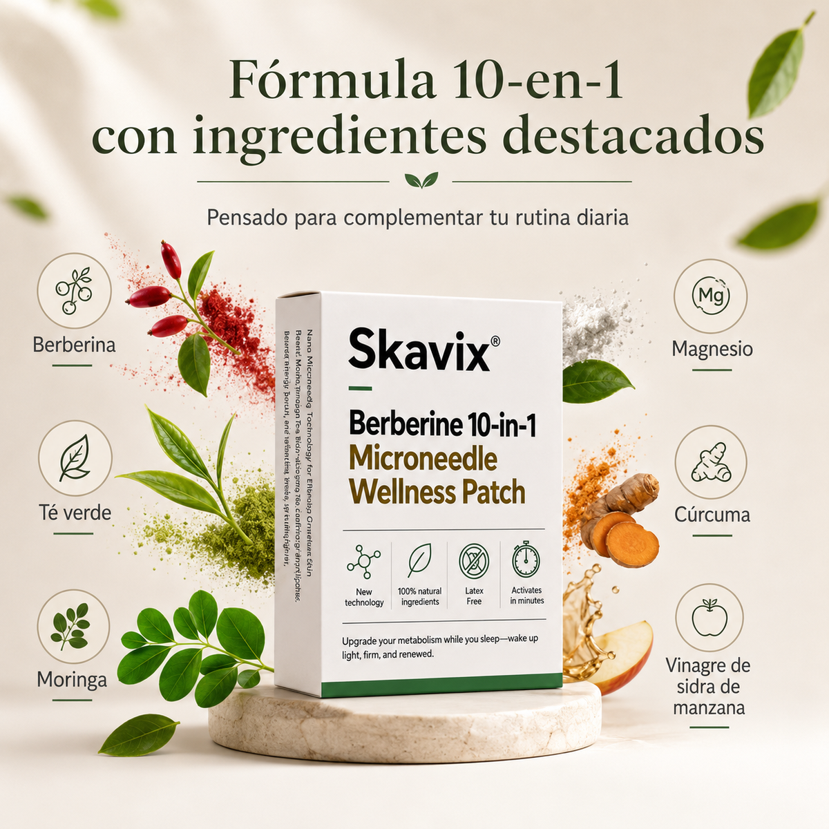 Metavelle™ – Parche Metabólico  OFERTA 2 CAJAS AL PRECIO DE 1 🔥 20 PARCHES ✅