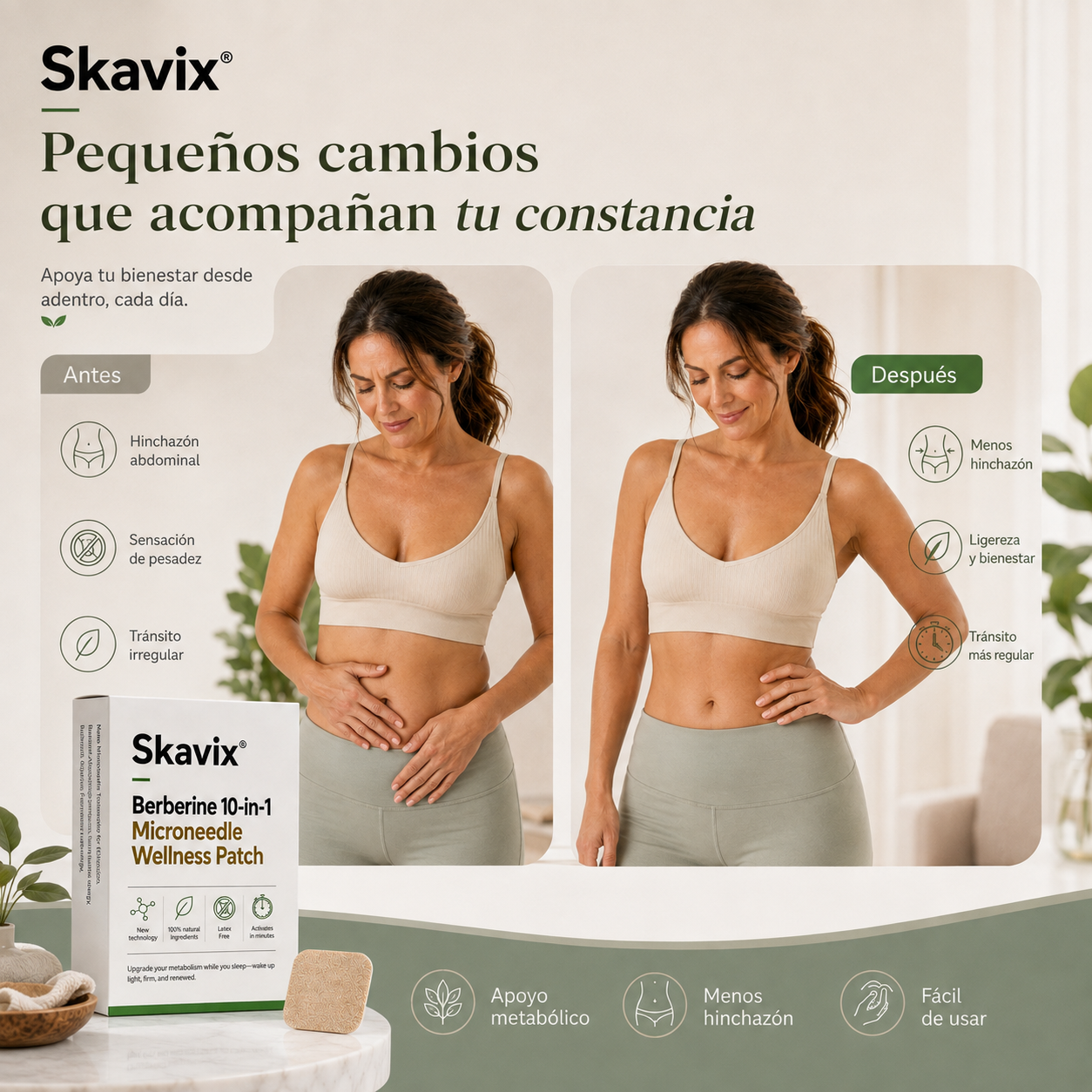 Metavelle™ – Parche Metabólico 10-en-1