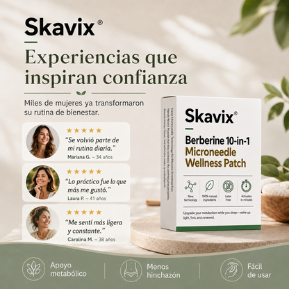 Metavelle™ – Parche Metabólico 10-en-1