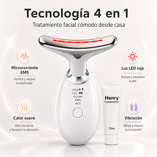 LumiLift™ – Dispositivo Facial 4 en 1