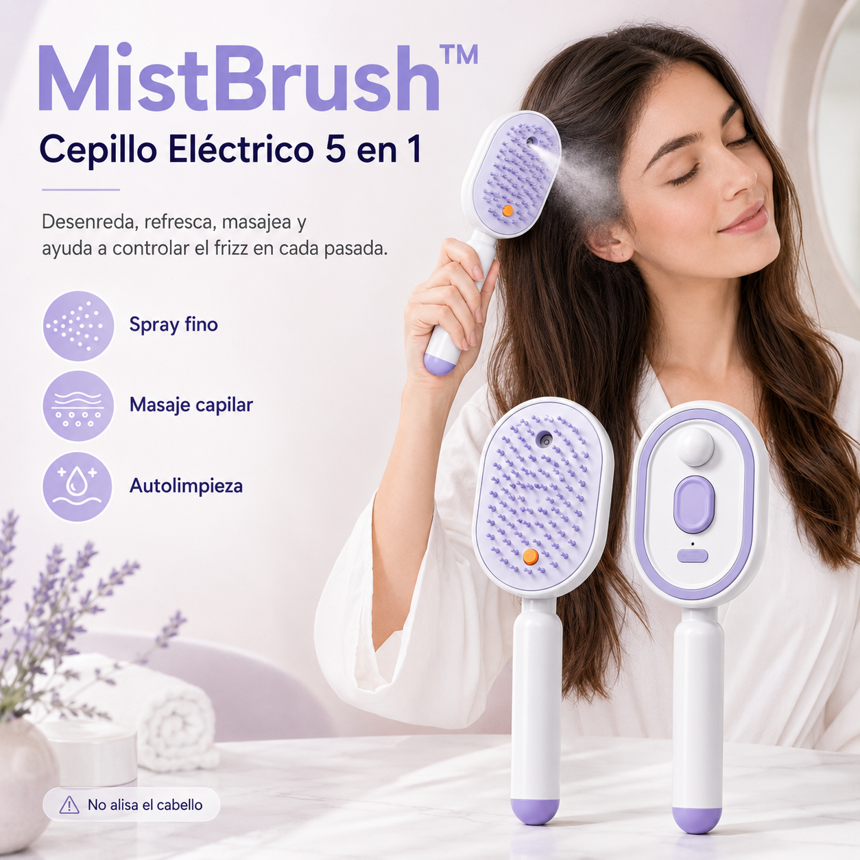 MistBrush™ – Cepillo Eléctrico 5 en 1