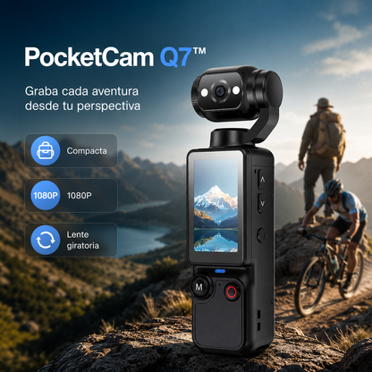 PocketCam Q7™ - Captura. Vive. Comparte.