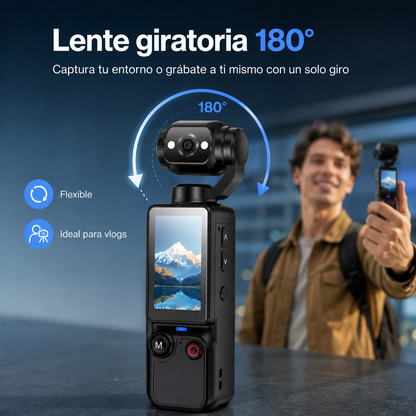 PocketCam Q7™ - Captura. Vive. Comparte.