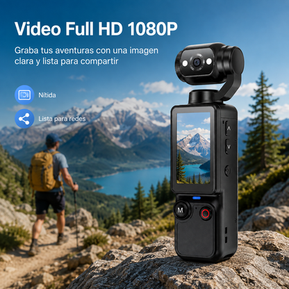 PocketCam Q7™ - Captura. Vive. Comparte.