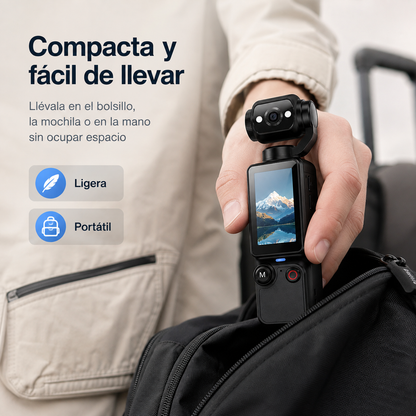 PocketCam Q7™ - Captura. Vive. Comparte.