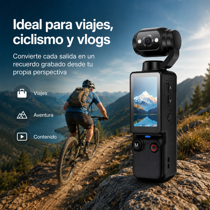 PocketCam Q7™ - Captura. Vive. Comparte.