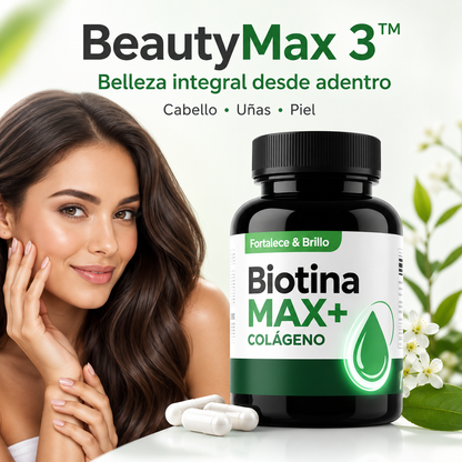 BeautyMax 3™ – Cabello, Uñas y Piel.