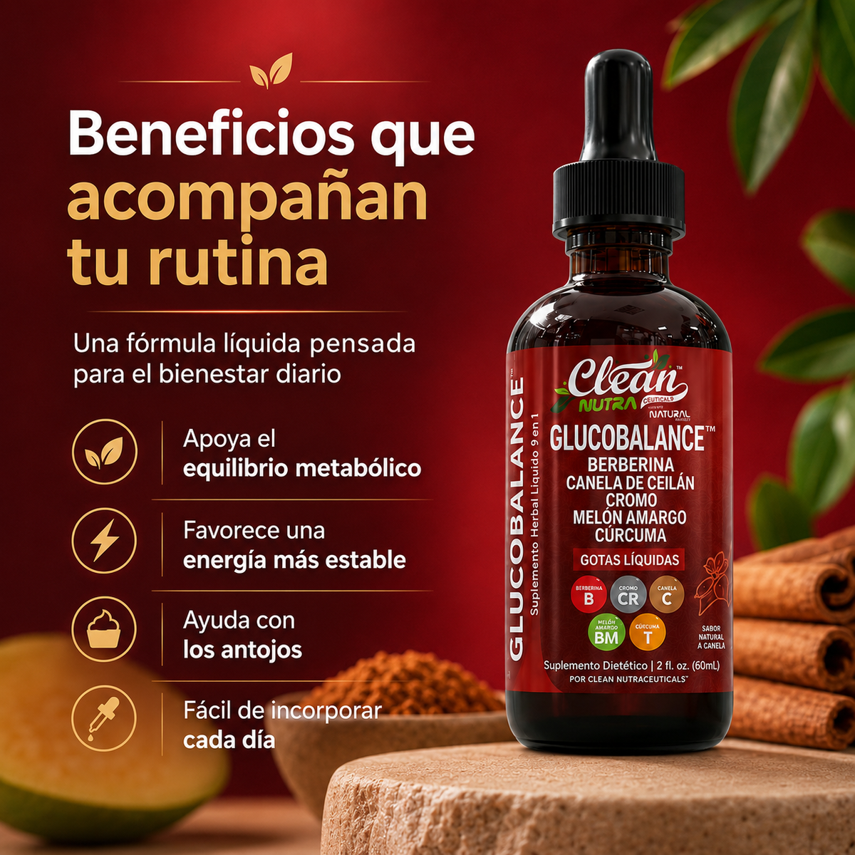 GlucoBalance™ – Apoyo diario para tu metabolismo