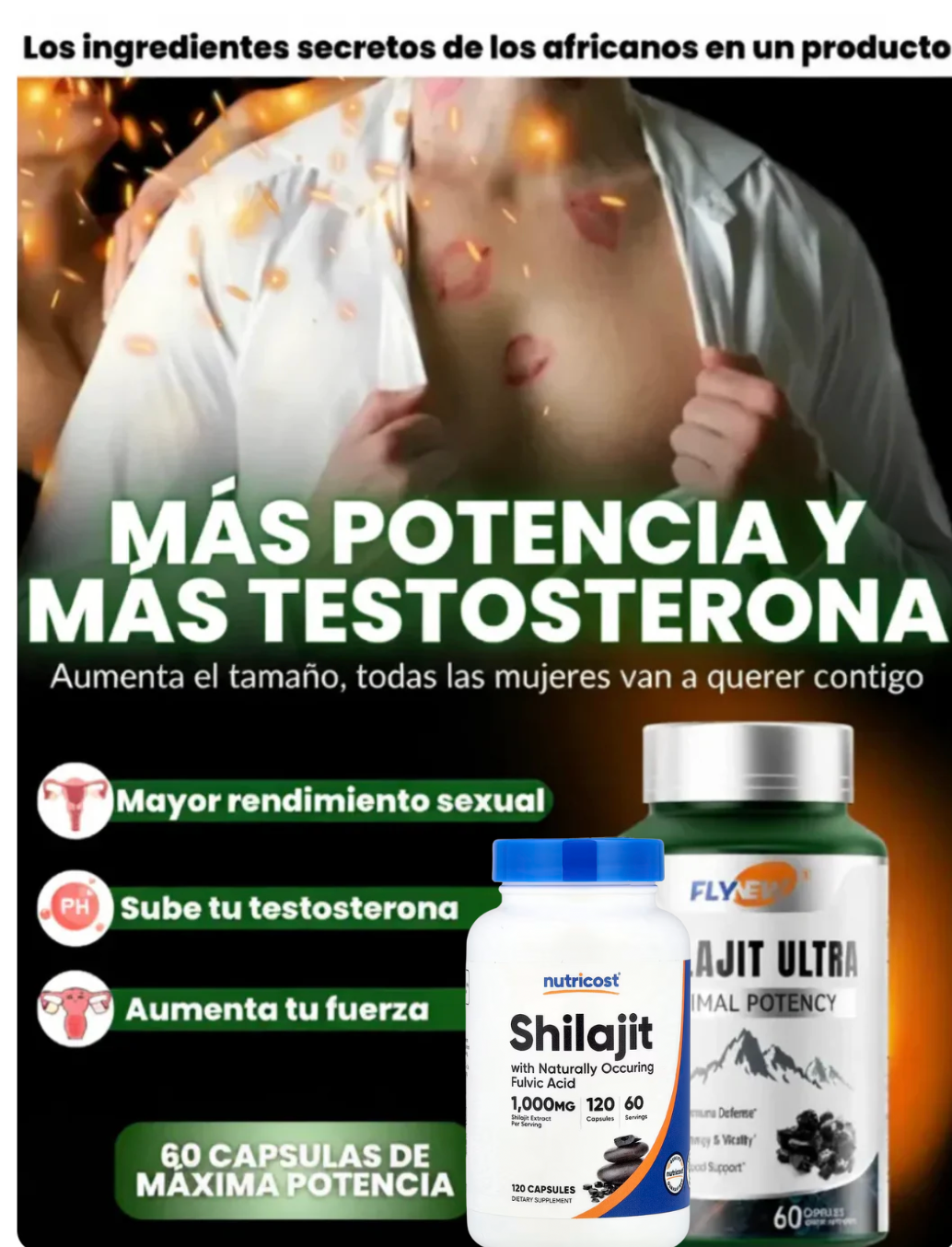 Shilajit Ultra - Recupera tu Potencia Natural/ DISPONIBLE EN TAPA AZUL ✅ 👩🏻‍⚕️ ENVIO A TODA VENEZUELA 🇻🇪