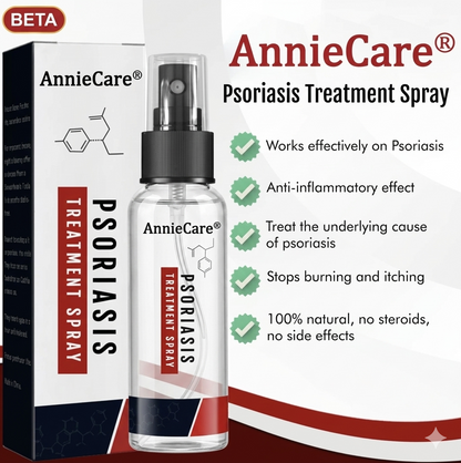 AnnieCare® Spray para el tratamiento de la psoriasis 2X1 TRATAMIENTO COMPLETO ✅