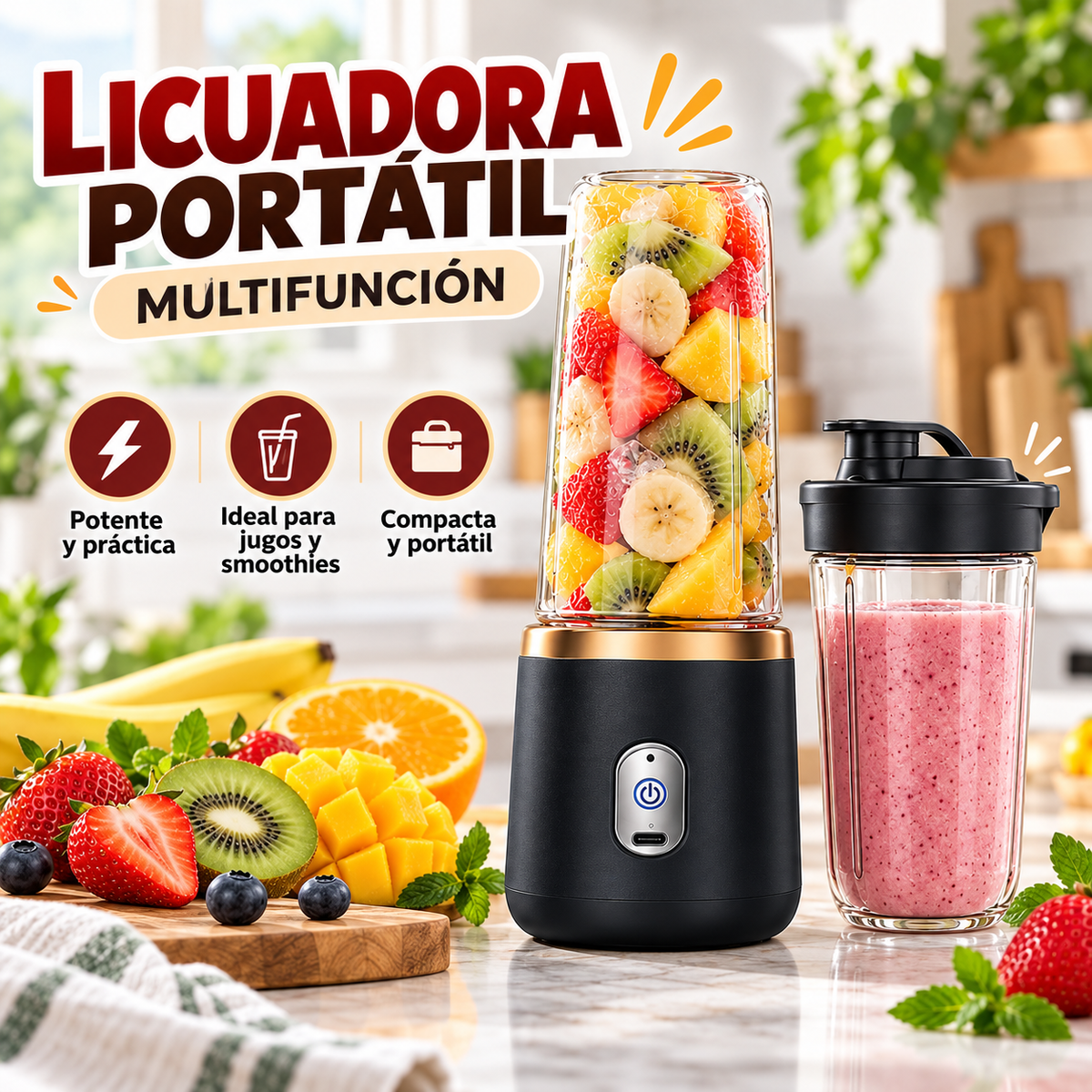 Licuadora Portatil